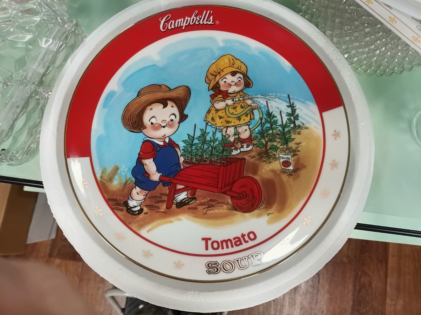 8 Danbury Mint Campbell's Kids Soup 8