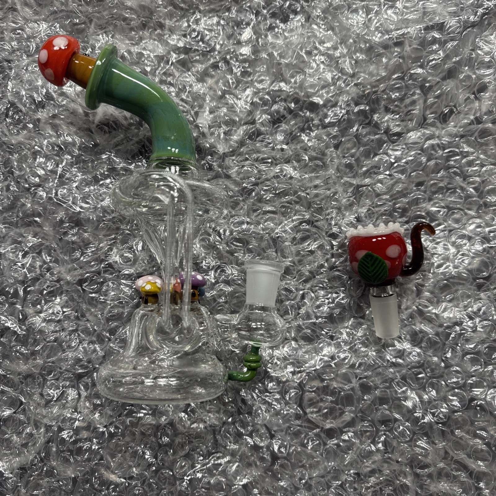 Empire Glassworks Mini Mushroom Recycler Rig 1800-K Empire Glassworks Mini Mushroom Recycler Rig 1800-K
