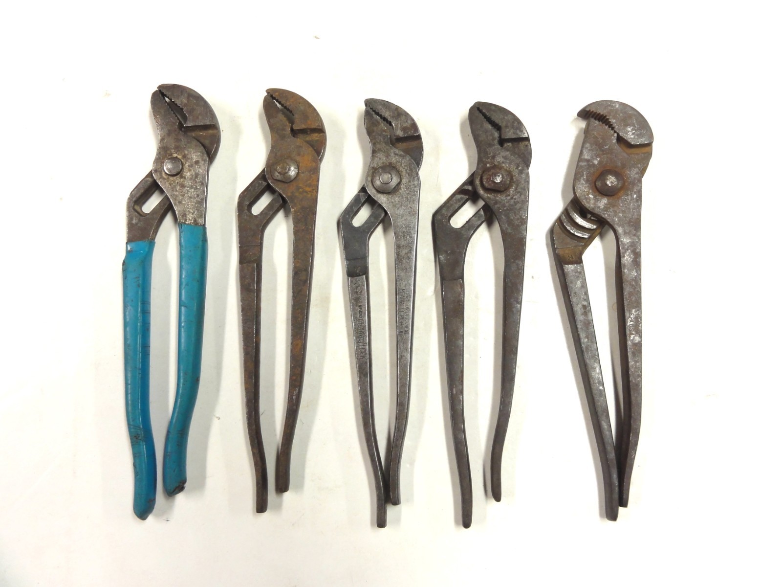 VINTAGE CHANNELLOCK USA LOT OF GROOVE JOINT PLIERS GOOD USED VINTAGE CHANNELLOCK USA LOT OF GROOVE JOINT PLIERS GOOD USED