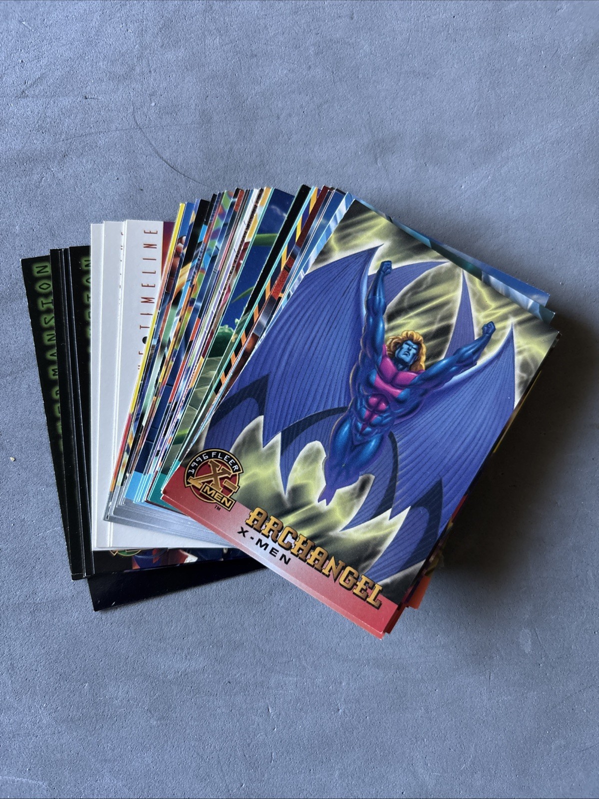 1996 Marvel X-Men (Walmart) 53 (of 100) BASE CARD SET LOT - Fleer