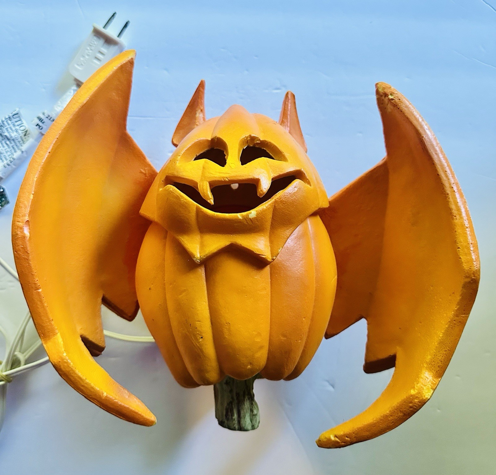 1995 Trendmasters VAMPIRE BAT Pumpkin Foam Blow Mold Light Halloween 1995 Trendmasters VAMPIRE BAT Pumpkin Foam Blow Mold Light Halloween