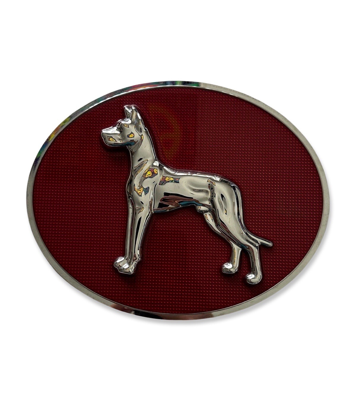 Great Dane Semi Trailer Truck Emblem Plaque Reflector Logo No Adhesive Back