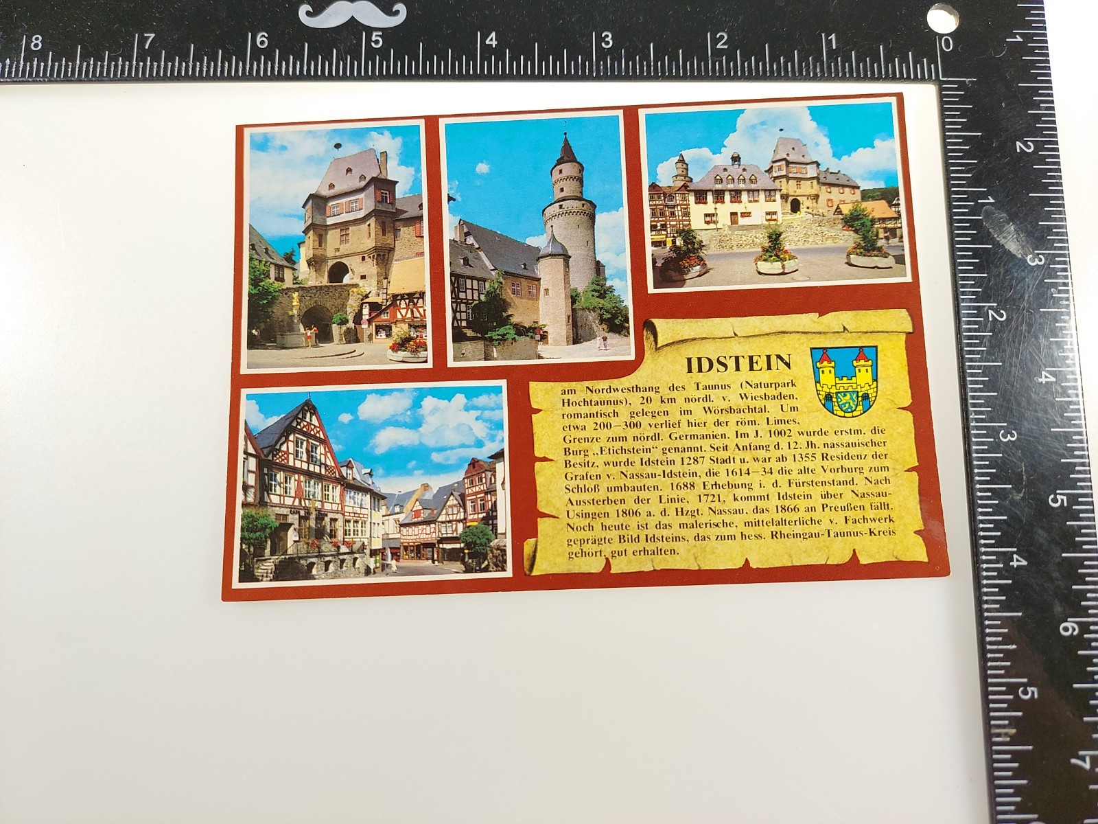 Idstein Hesse Germany VINTAGE Postcard Multi-view 