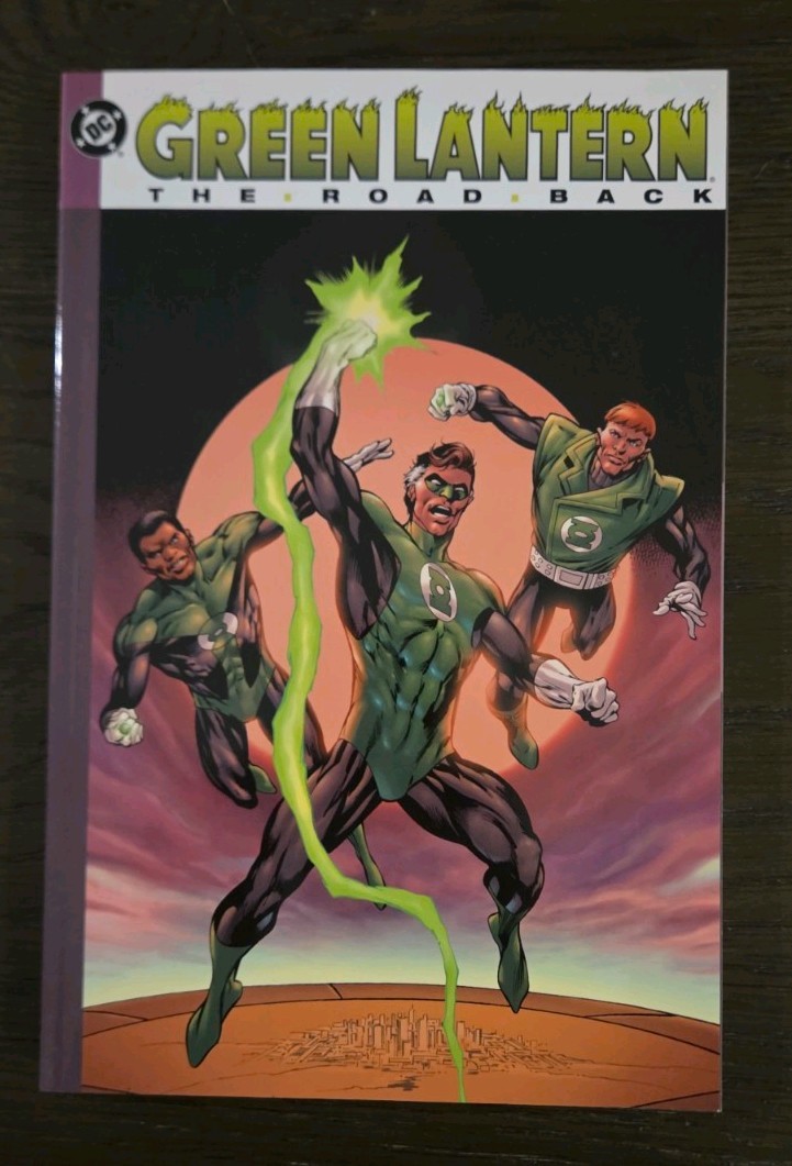 Green Lantern The Road Back DC TPB RARE Hal Jordan Guardians John Guy OOP VF/NM Green Lantern The Road Back DC TPB RARE Hal Jordan Guardians John Guy OOP VF/NM