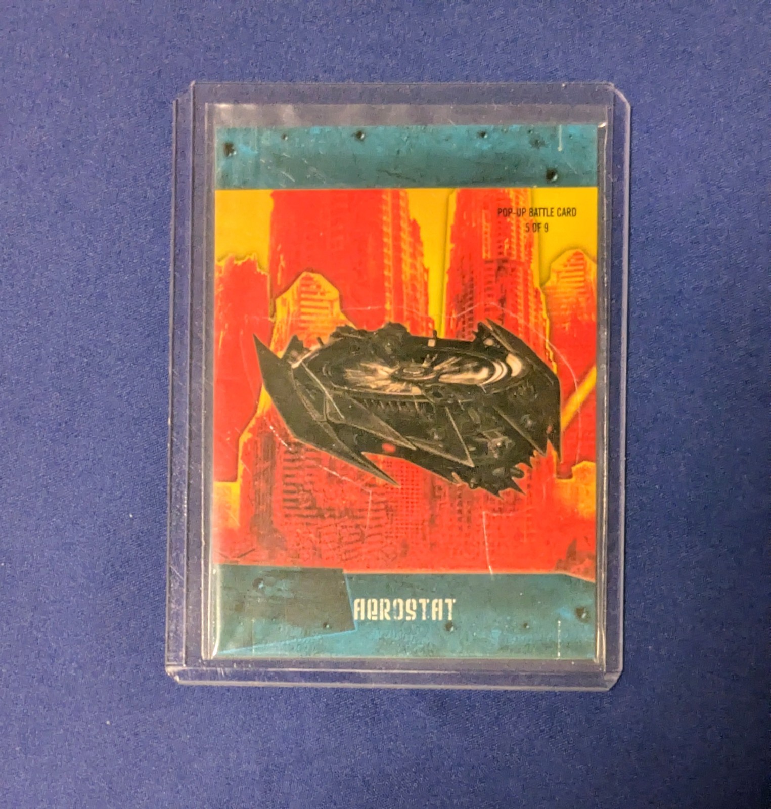 2009 Topps Terminator Salvation AEROSTAT #5/9 Pop-Up Battle Card RARE NM-M