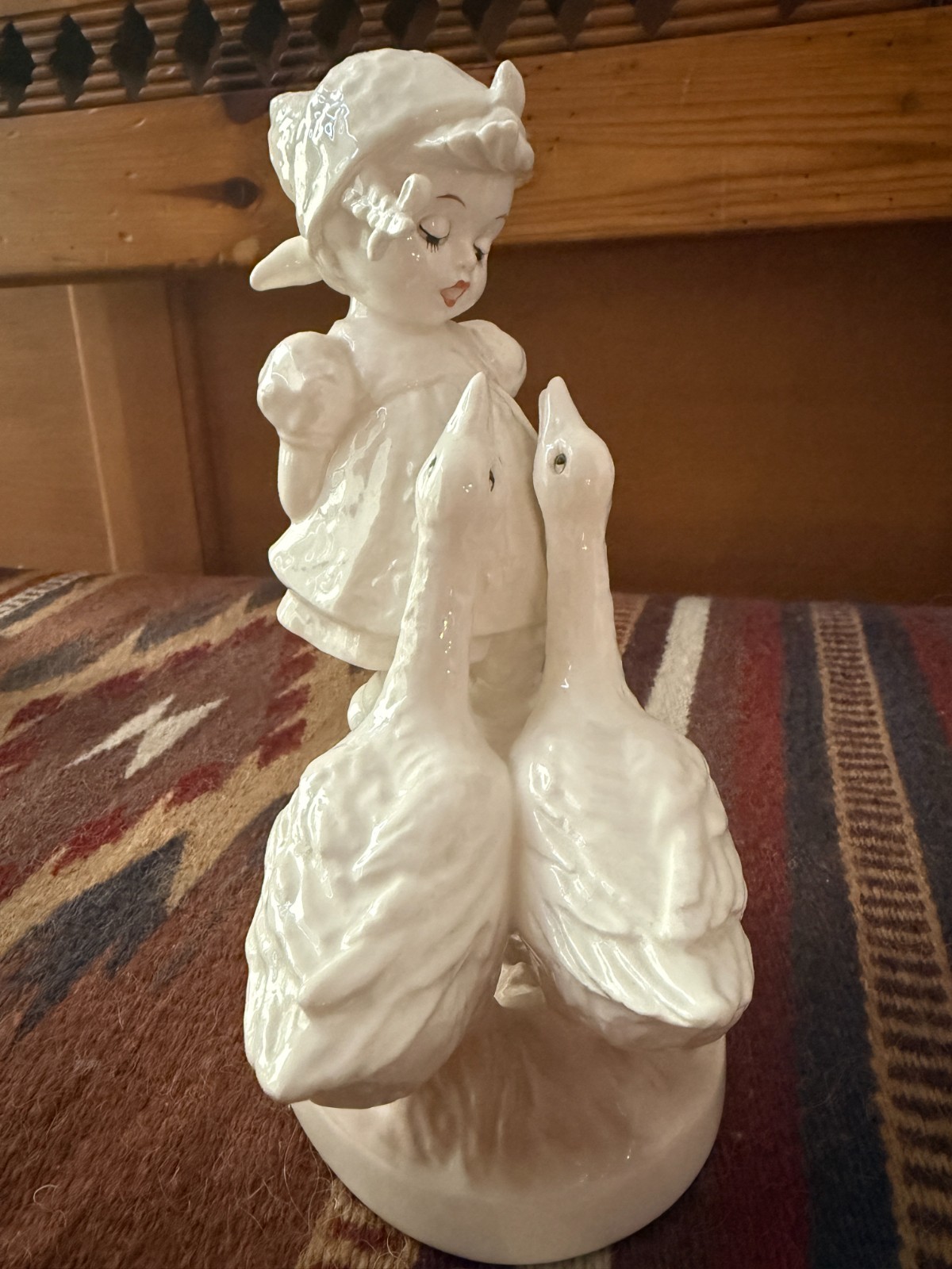 1991 Goebel Hummel Goose Girl 47/II Expressions of Youth Porcelain Figurine