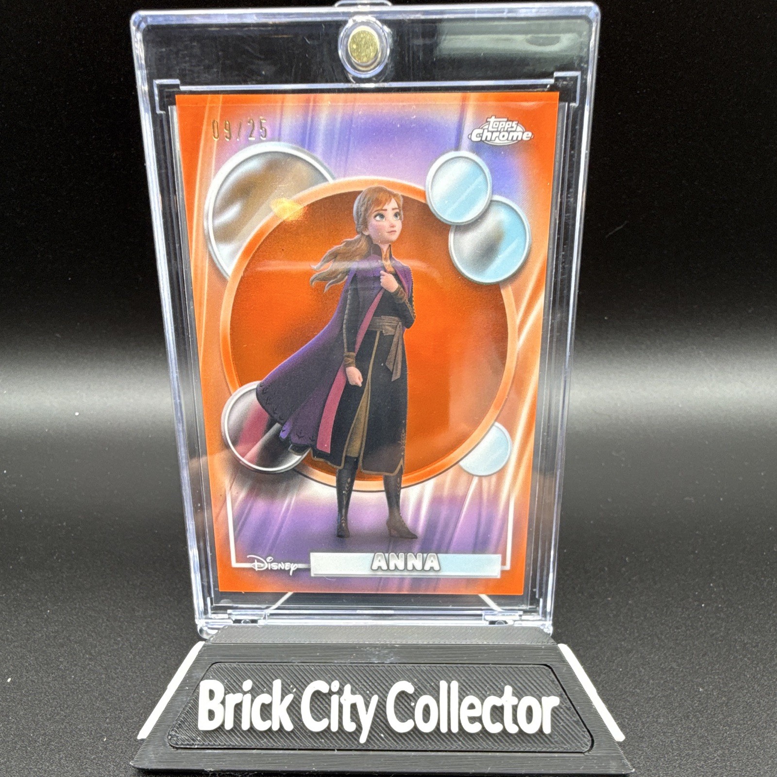 Topps 2020 Disney Chrome Frozen II Anna #169 Serial Numbered 09/25 Topps 2020 Disney Chrome Frozen II Anna #169 Serial Numbered 09/25