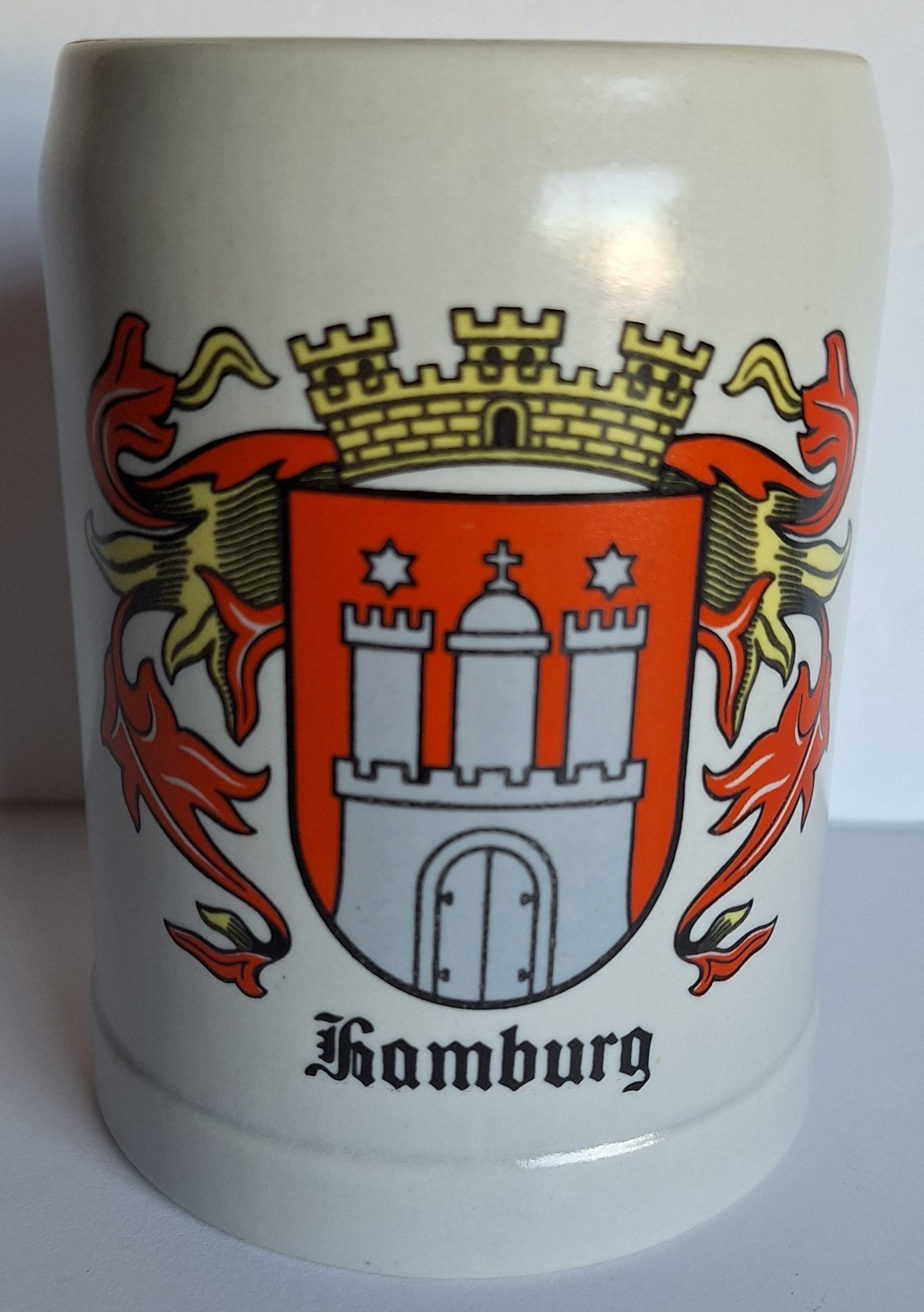 Vintage Hamburg Crest Stein by Ceramarte