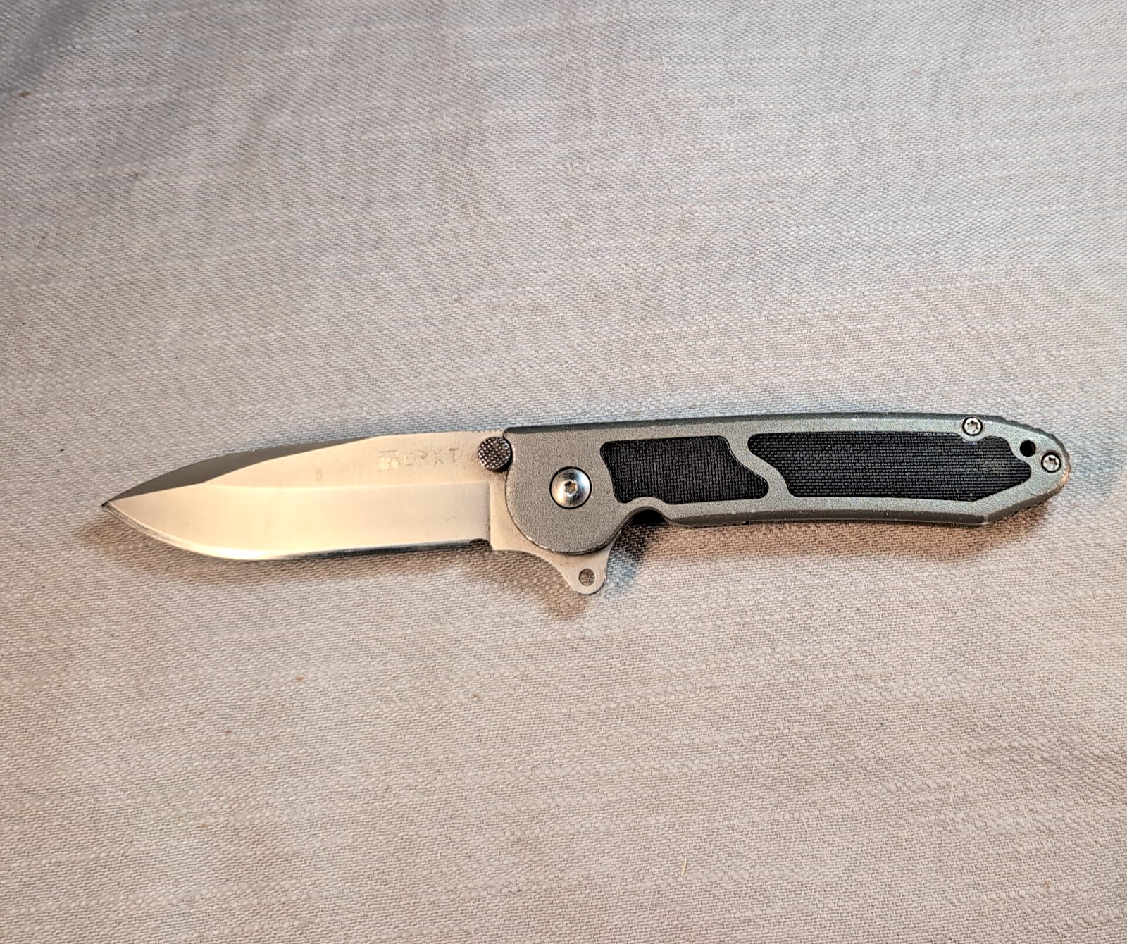 CRKT M18-02B Kit Black G10 AUS-8 Folding Knife Vintage Discontinued CRKT M18-02B Kit Black G10 AUS-8 Folding Knife Vintage Discontinued