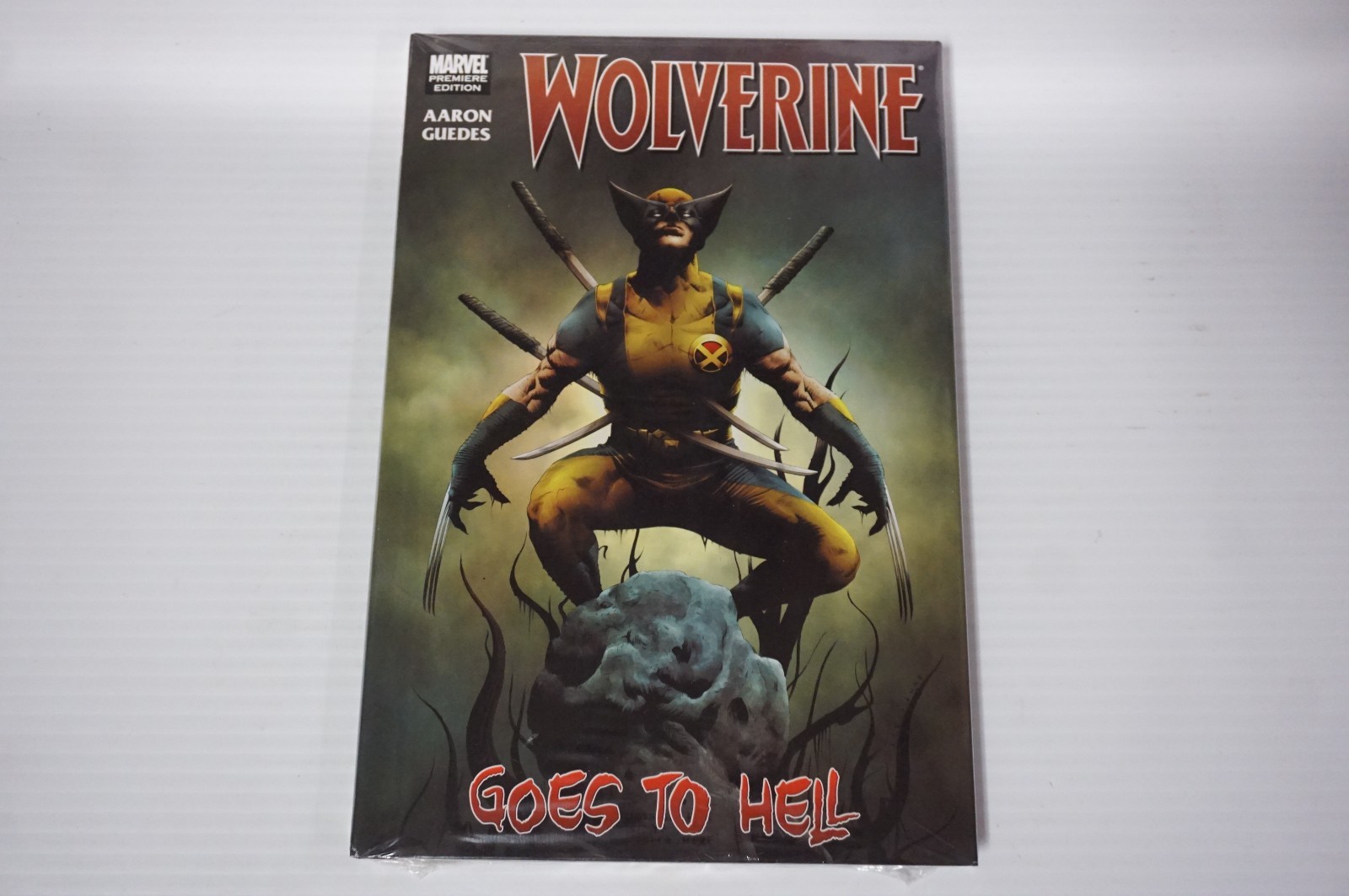 MARVEL Wolverine Goes To Hell Premiere Edition Hardcover Book - Aaron & Guedes MARVEL Wolverine Goes To Hell Premiere Edition Hardcover Book - Aaron & Guedes