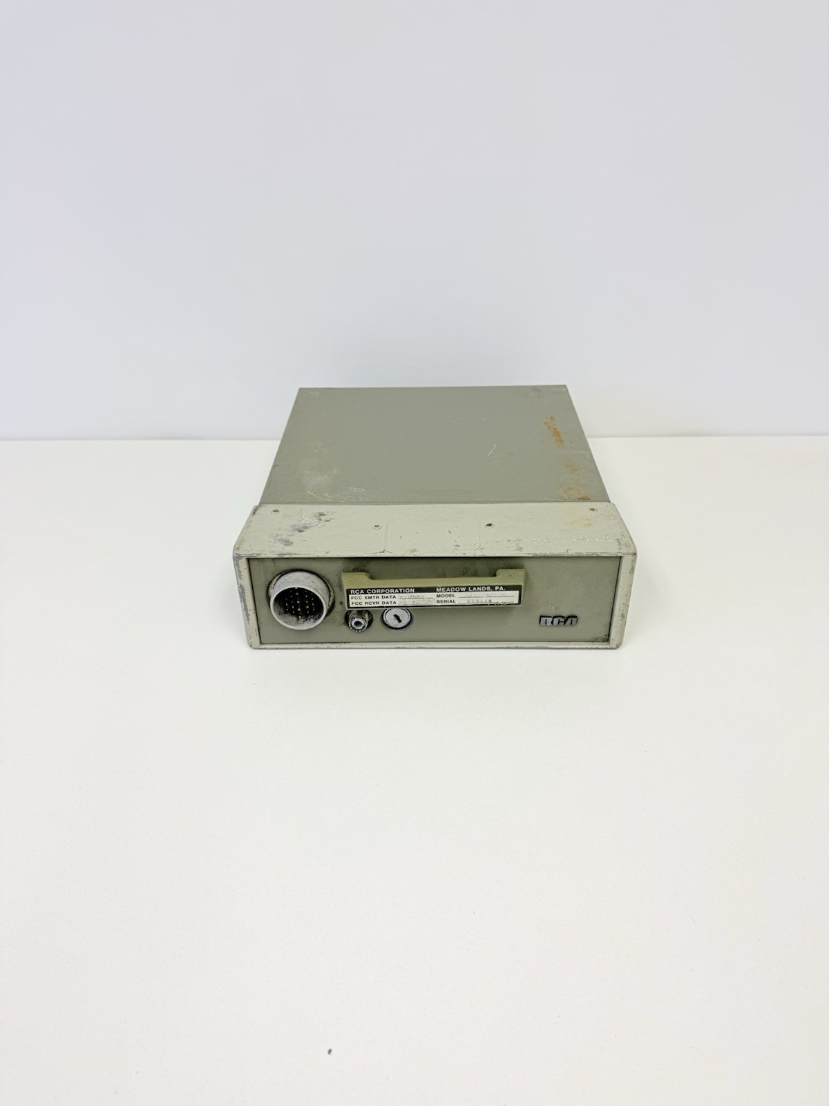 Vintage RCA Radio Transmitter Model: MBA15 BA11 Untested