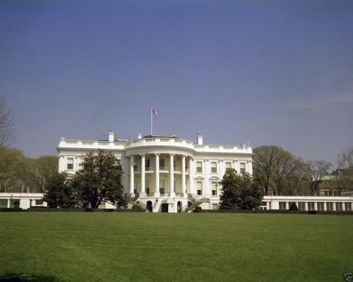South Portico of the White House during Kennedy Administration New 8x10 Photo