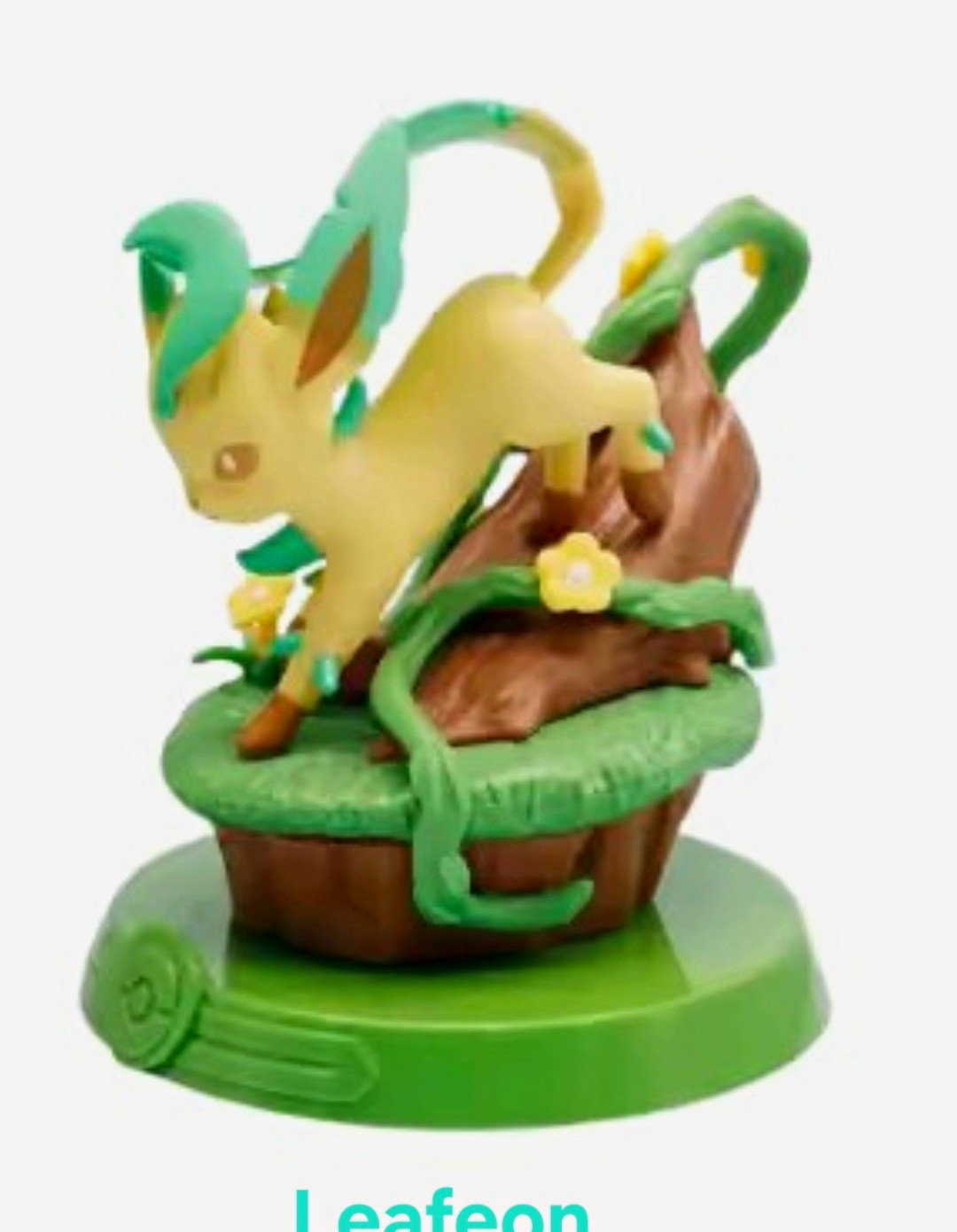 Leafeon Pokémon Eeveelutions Figurine Set 12cm Plastic