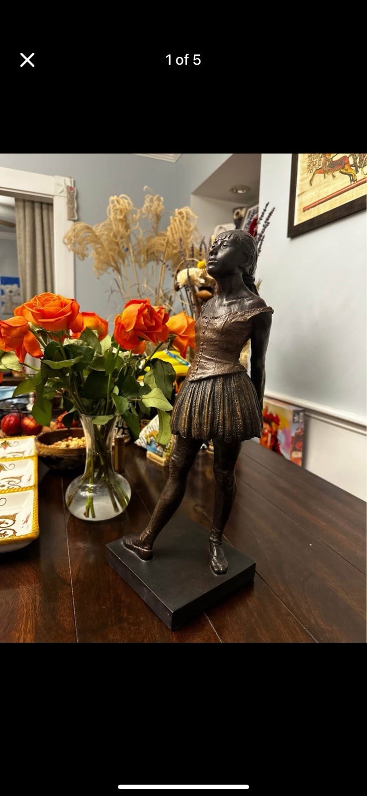 SUPERB EDGAR DEGAS DANCER, SIGNED BRONZE STATUE FIGURE SCULPTURE ART SUPERB EDGAR DEGAS DANCER, SIGNED BRONZE STATUE FIGURE SCULPTURE ART