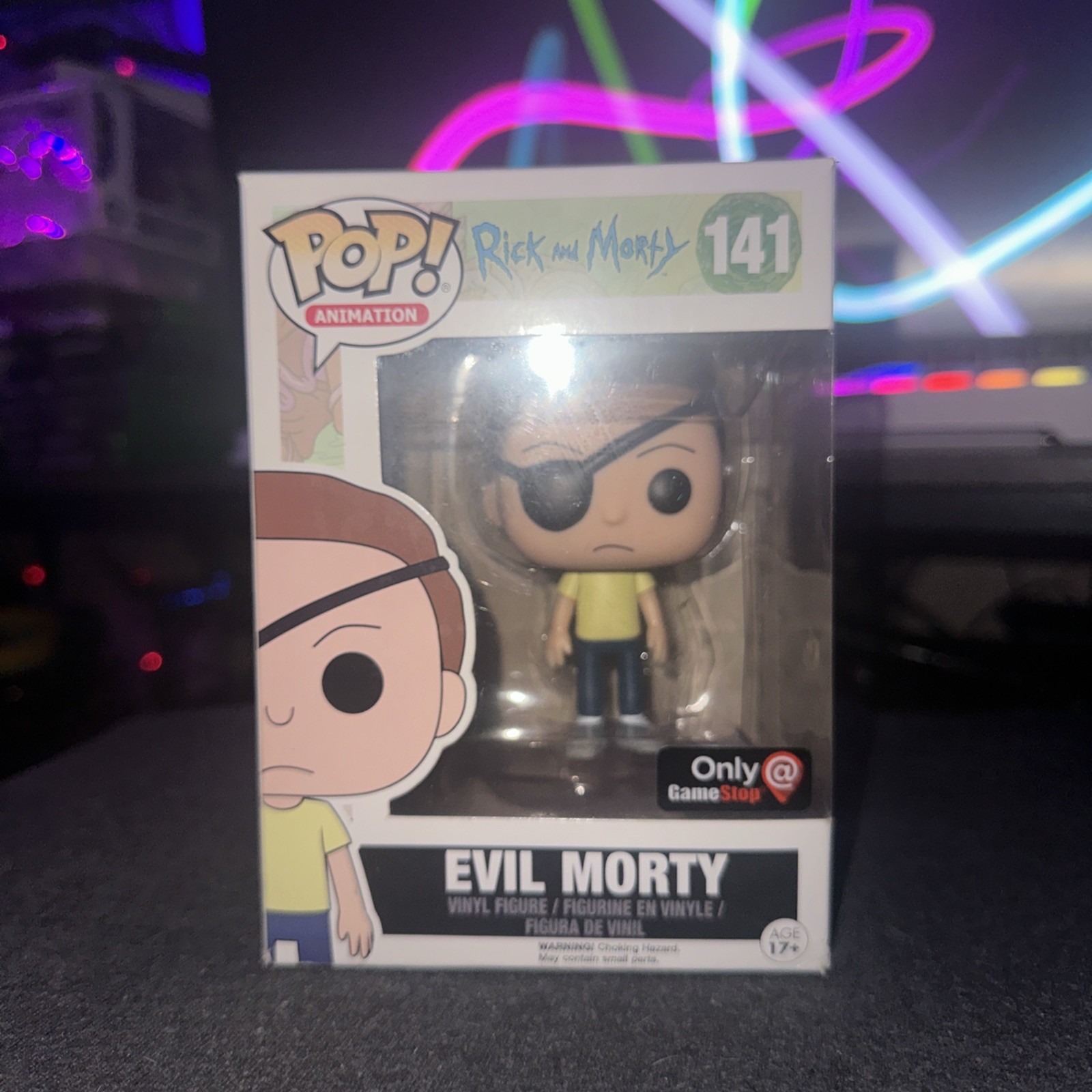 Funko Pop Vinyl: Rick and Morty Morty Smith Evil GameStop Exclusive #141 Funko Pop Vinyl: Rick and Morty Morty Smith Evil GameStop Exclusive #141