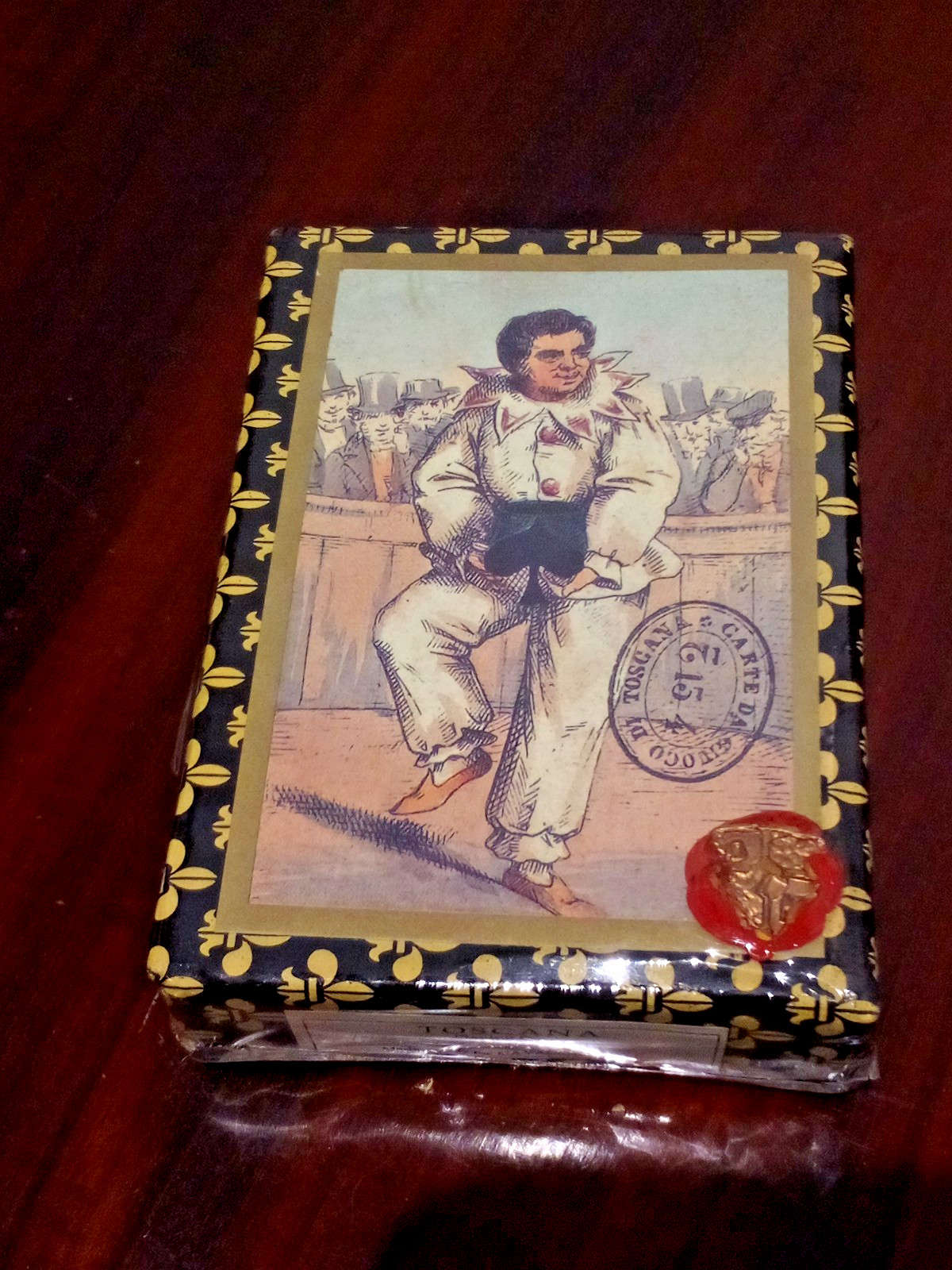 Vintage Toscana Playing Deck of Cards. Italy For Cavallini & Co unopened New