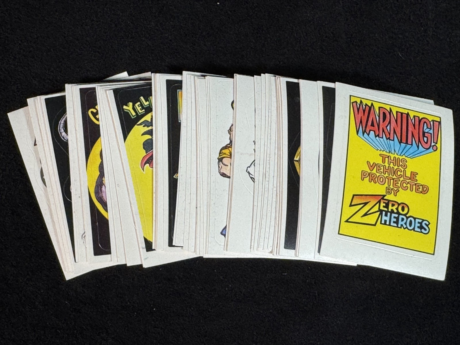 1983 Donruss General Mills ZERO TO HERO Sticker Complete Set 1-66 (NRMT) 1983 Donruss General Mills ZERO TO HERO Sticker Complete Set 1-66 (NRMT)
