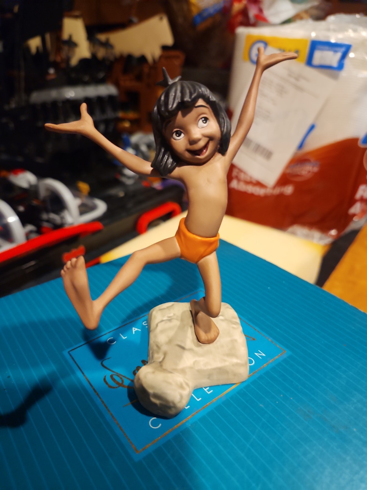 WDCC Jungle Book 30th Anniversary Mowgli Figurine 4\ WDCC Jungle Book 30th Anniversary Mowgli Figurine 4\