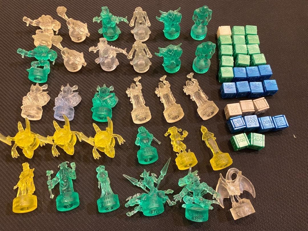 Yu-Gi-Oh Capsule Monsters Figure Set Lot of 30 with Battle Dice Yu-Gi-Oh Capsule Monsters Figure Set Lot of 30 with Battle Dice