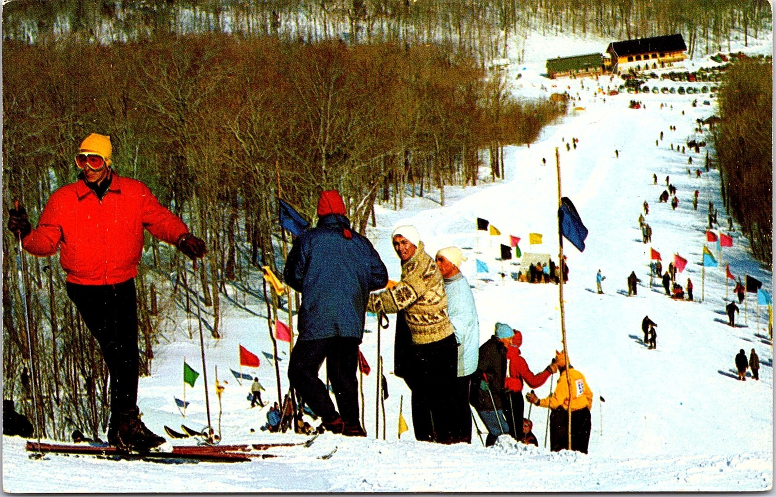 Postcard-La Belle Province in Quebec. Canada. Unposted.