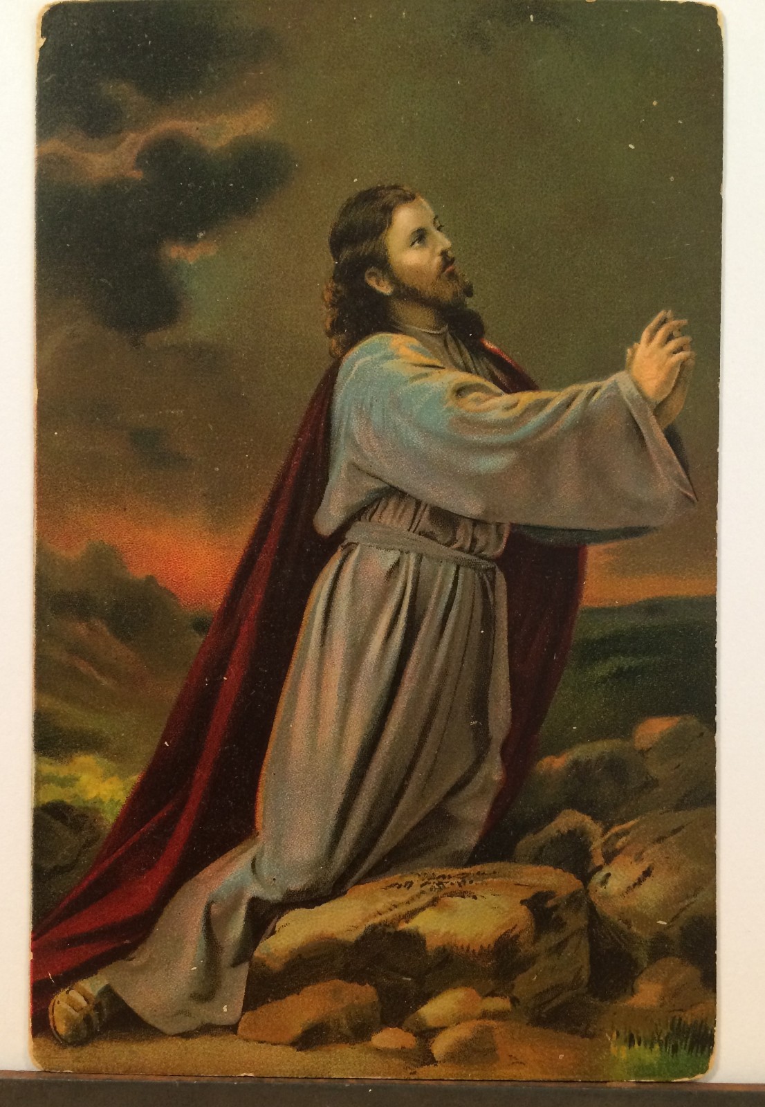 Rare Antique German Postcards of Passion Play in Oberammergau, Germany ca. 1910	