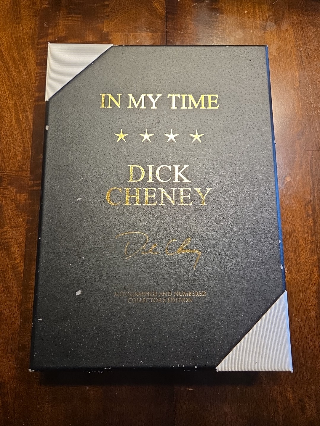 SIGNED Dick Cheney In My Time (1st Edition / 1st Print) [1341 / 5000]