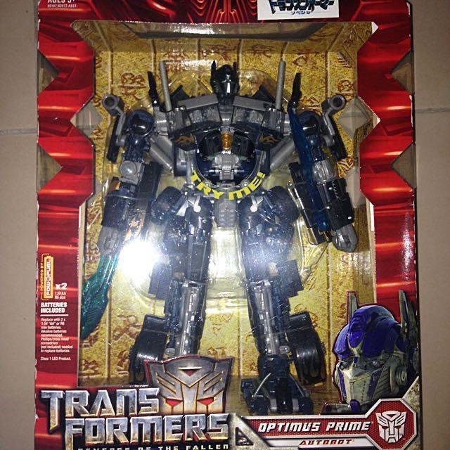 Transformers Movie ROTF Amazon Japan Exclusive Optimus Prime Black Version