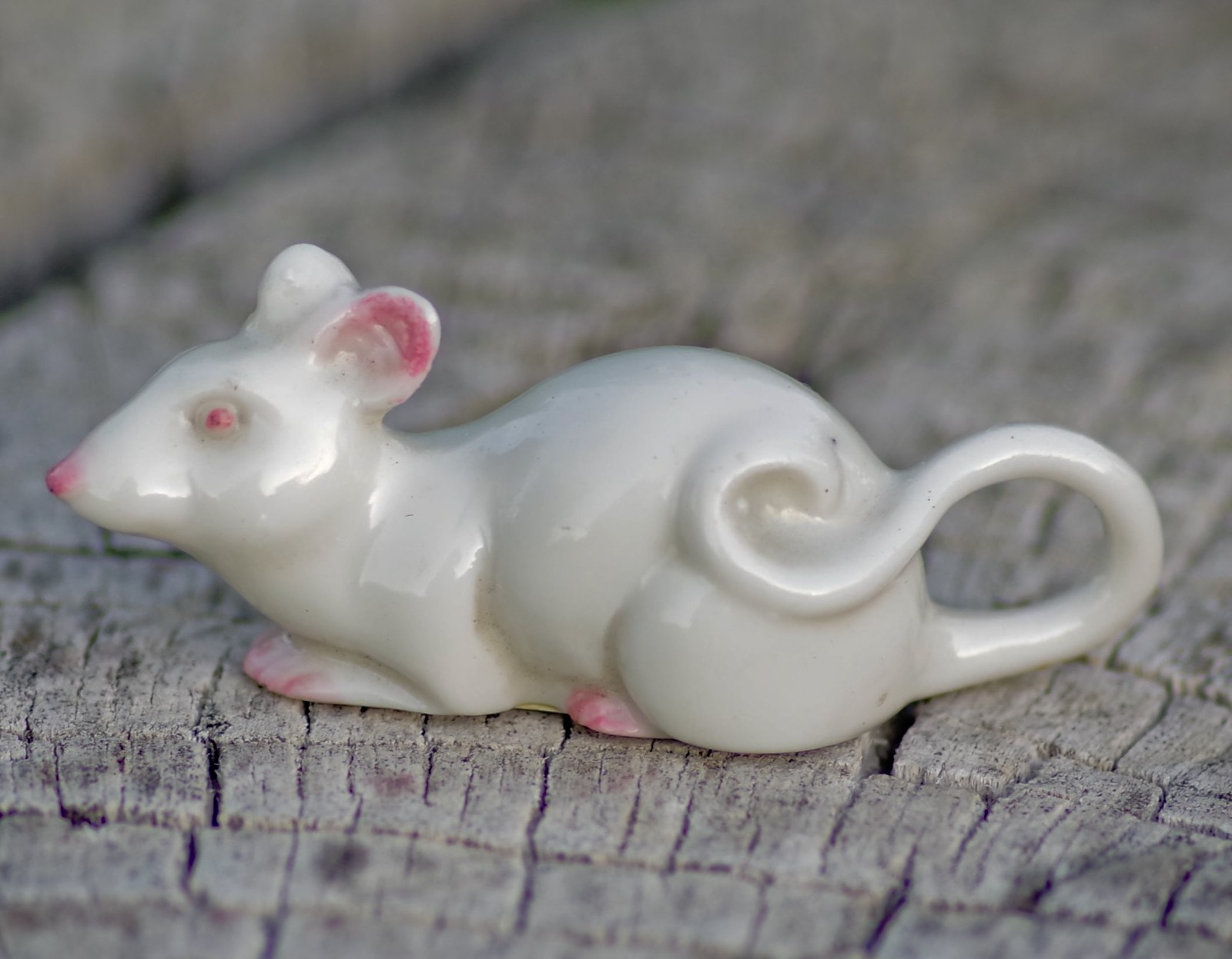 Antique Metzler & Ortloff Porcelain MICE Figurine Made in Germany c.1920\'s RARE Antique Metzler & Ortloff Porcelain MICE Figurine Made in Germany c.1920\'s RARE