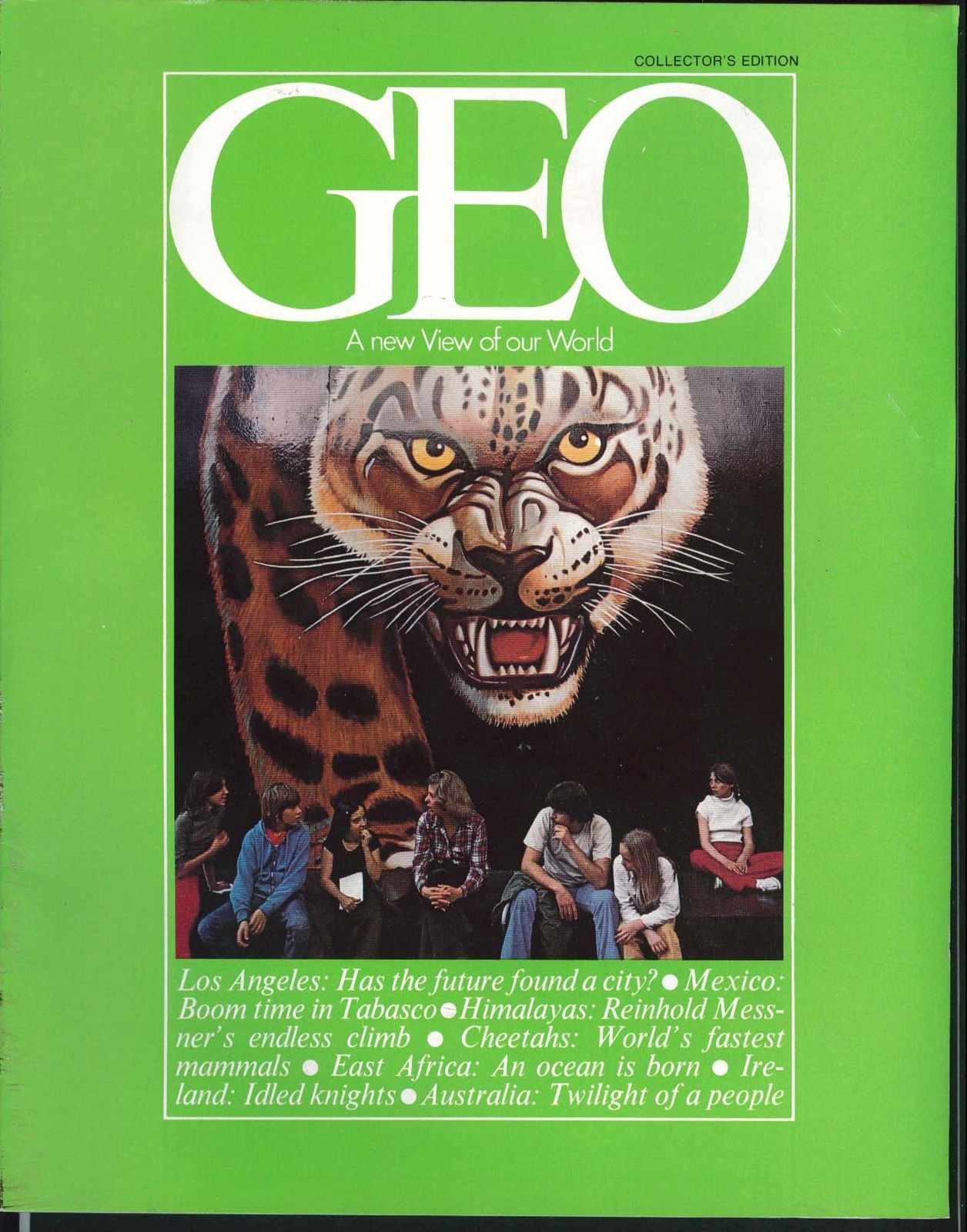 GEO Los Angeles Reinhold Messner Himalayas Coll Ed 1979