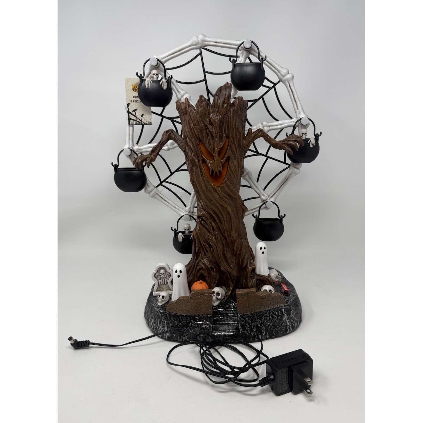 2026 Cracker Barrel Haunted Tree Halloween Ferris Wheel And Sounds NWT Display 2026 Cracker Barrel Haunted Tree Halloween Ferris Wheel And Sounds NWT Display