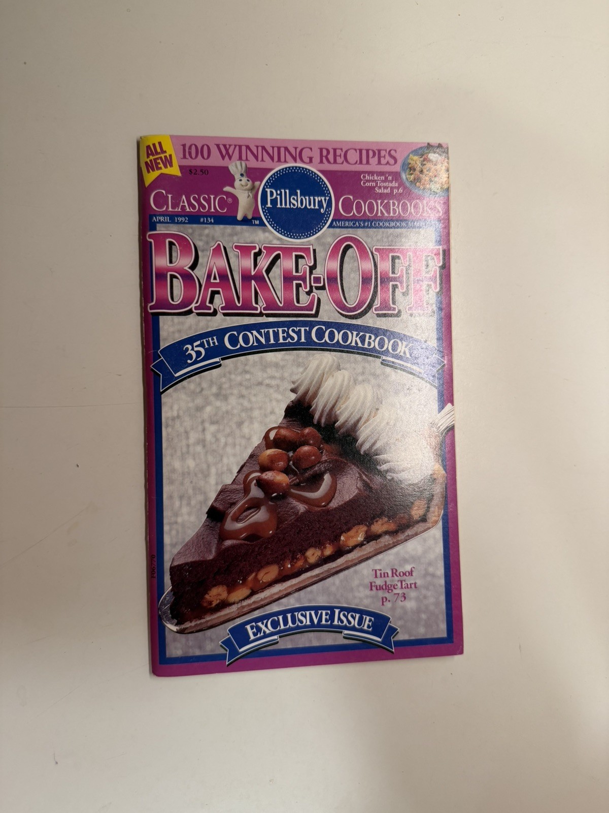 1992 April, Pillsbury Classic Cookbook #134 1992 April, Pillsbury Classic Cookbook #134