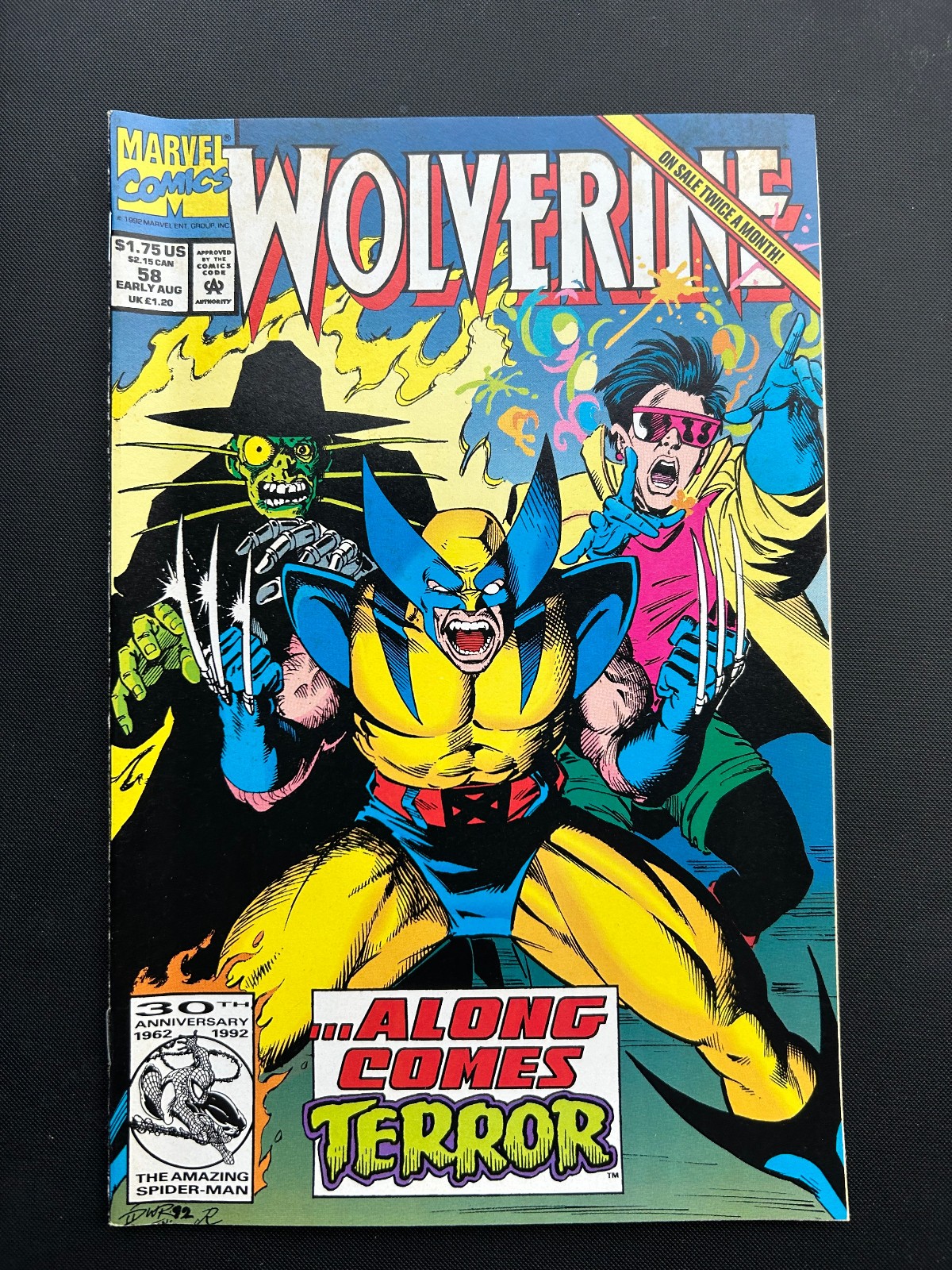 1992 Marvel Comics Wolverine #58 1992 Marvel Comics Wolverine #58