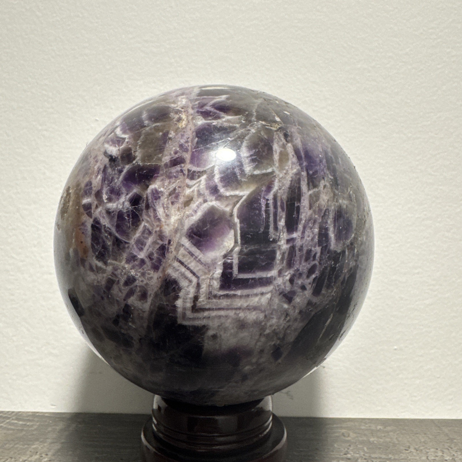 5 Lb Amethyst Quartz Crystal Sphere 4.5” 5 Lb Amethyst Quartz Crystal Sphere 4.5”