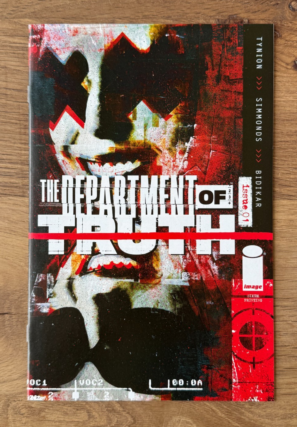 The Department of Truth Vol 1 #1 Image Comics (2021) - 6th Print
