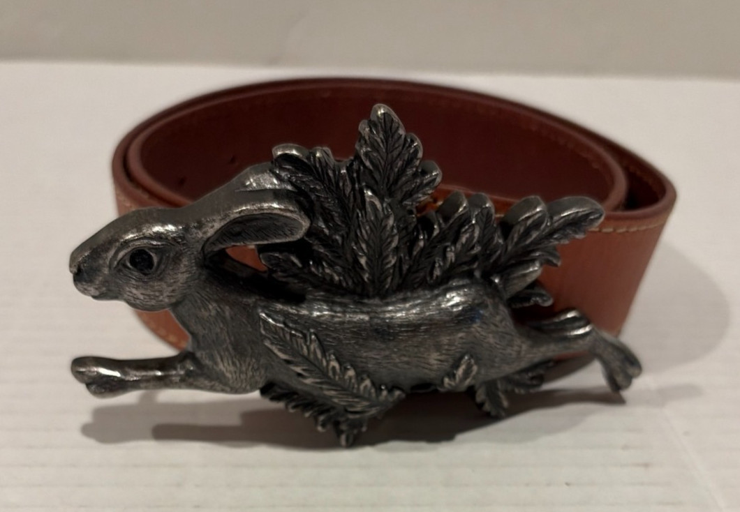 Pewter Belt Buckle 5\