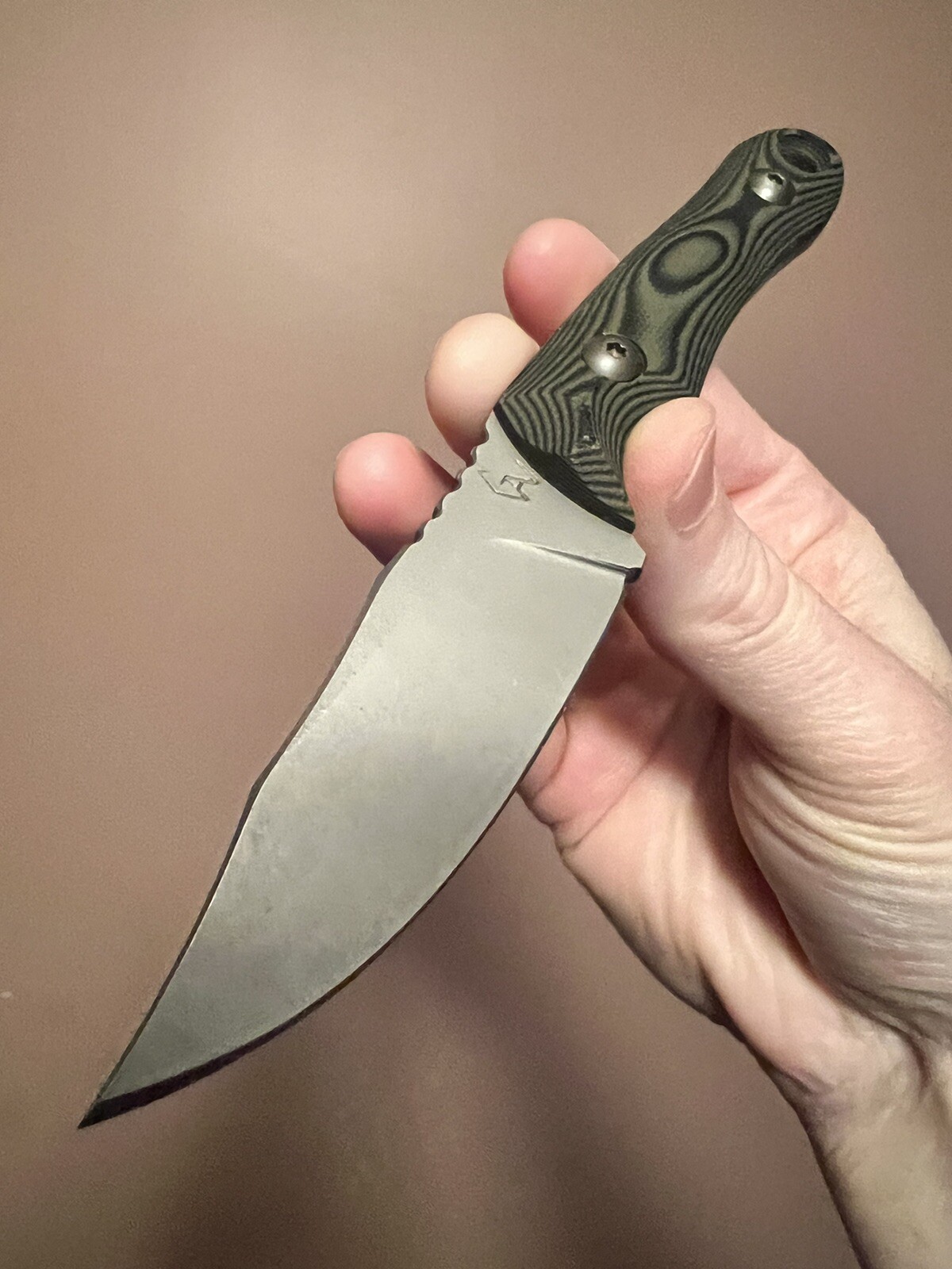 Gavko Knives Full Custom Thresher Fixed Blade w/Kydex Sheath RARE