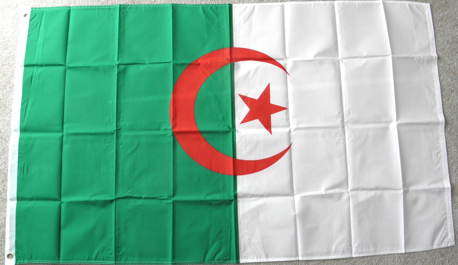 ALGERIA ALGERIAN POLYESTER INTERNATIONAL COUNTRY FLAG 3 X 5 FEET