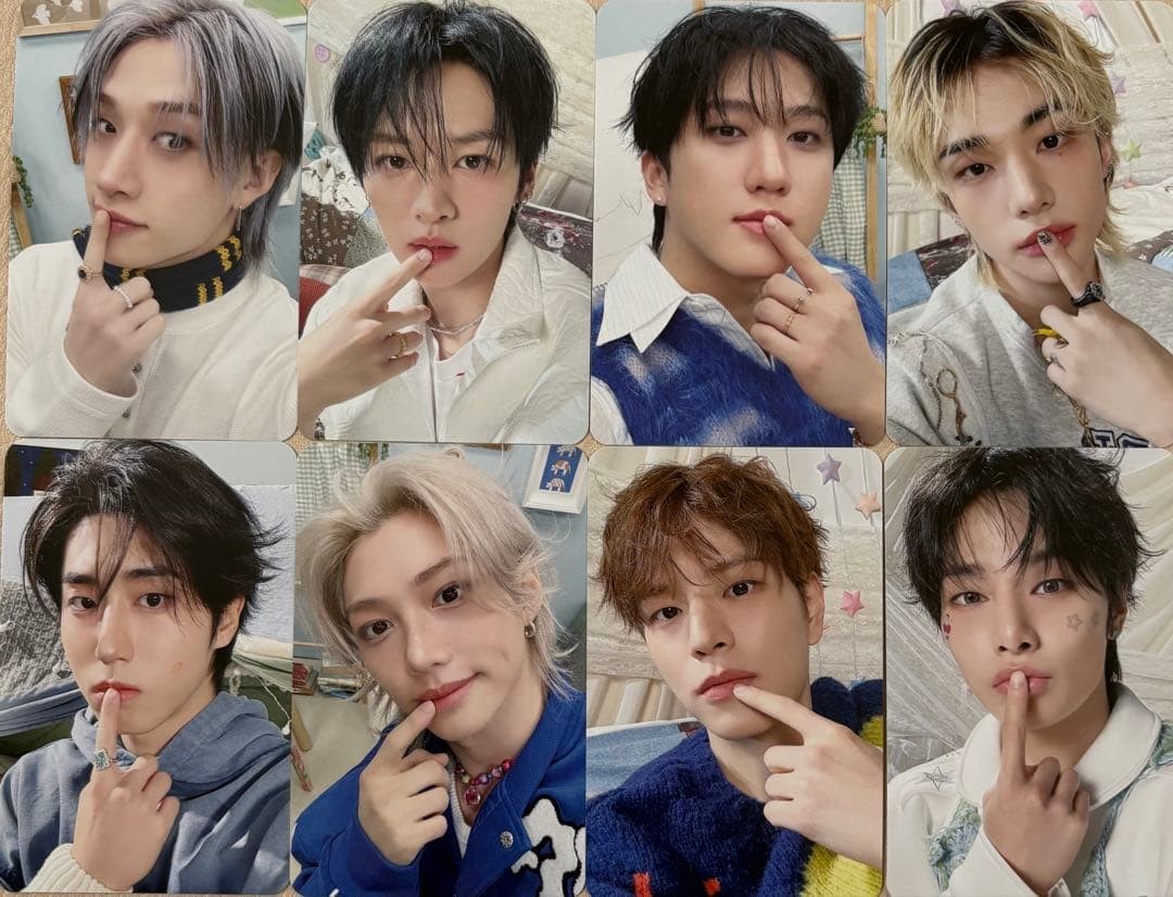 Stray Kids Fan Meeting, 28th Admission Bonus: Photocard Set (8 Sets)