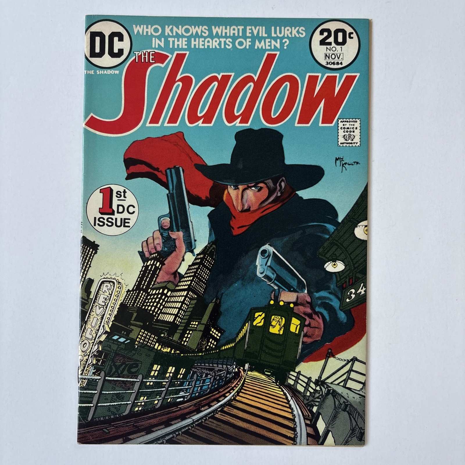 The Shadow #1 DC Comics 1973 Mike Kaluta 1st DC Comics App of The Shadow