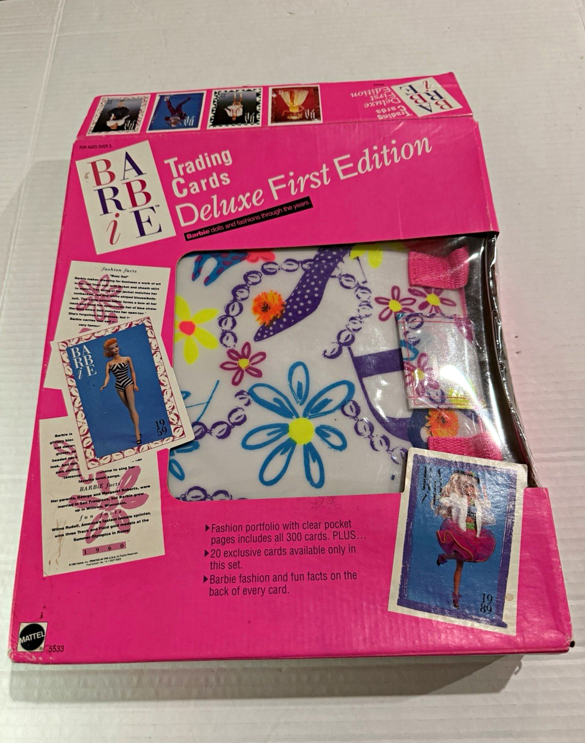 Mattel Barbie Deluxe First Edition 1990 Non-Sport Trading Cards Set 320