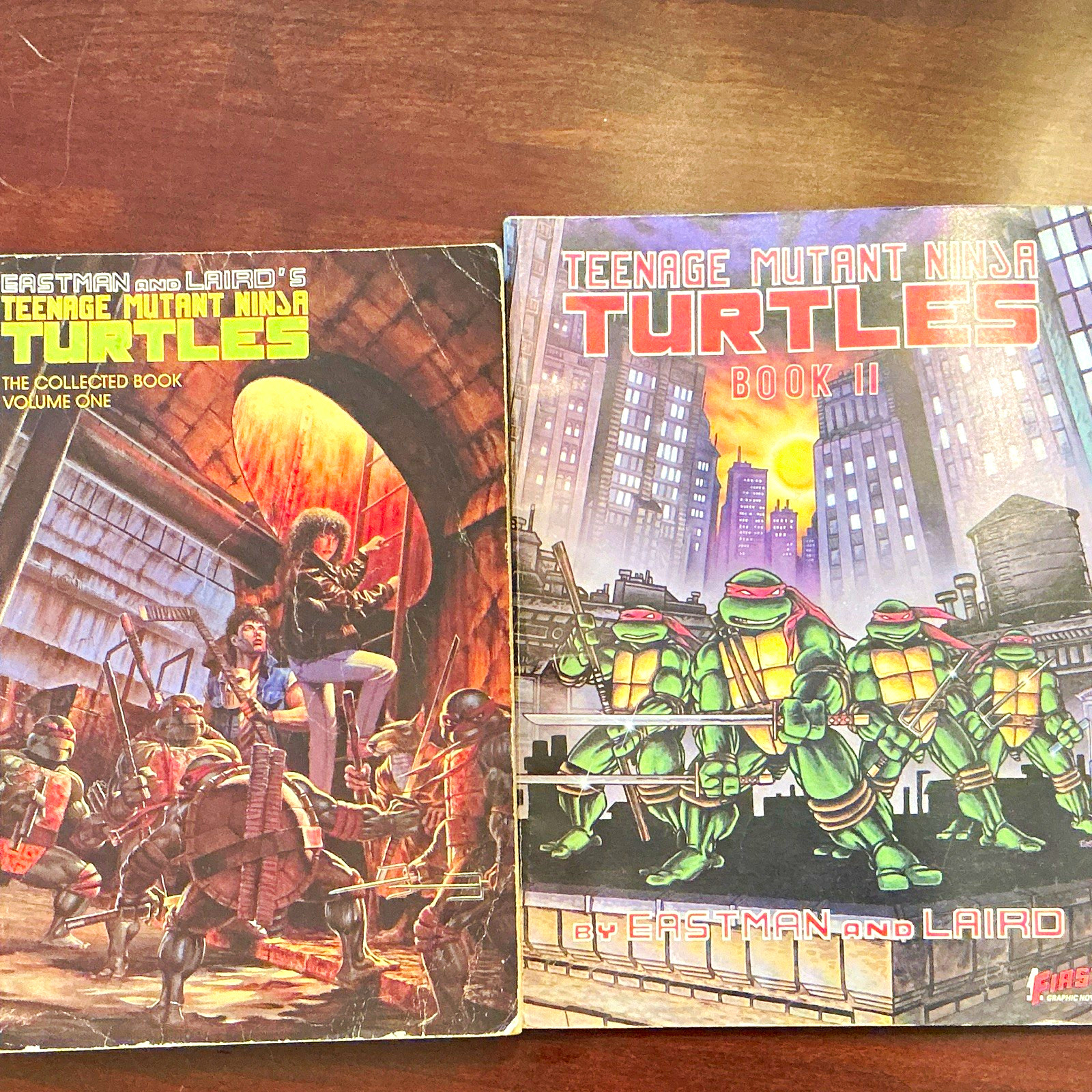TMNT The Collected Book Vol 1 & Book II TMNT The Collected Book Vol 1 & Book II