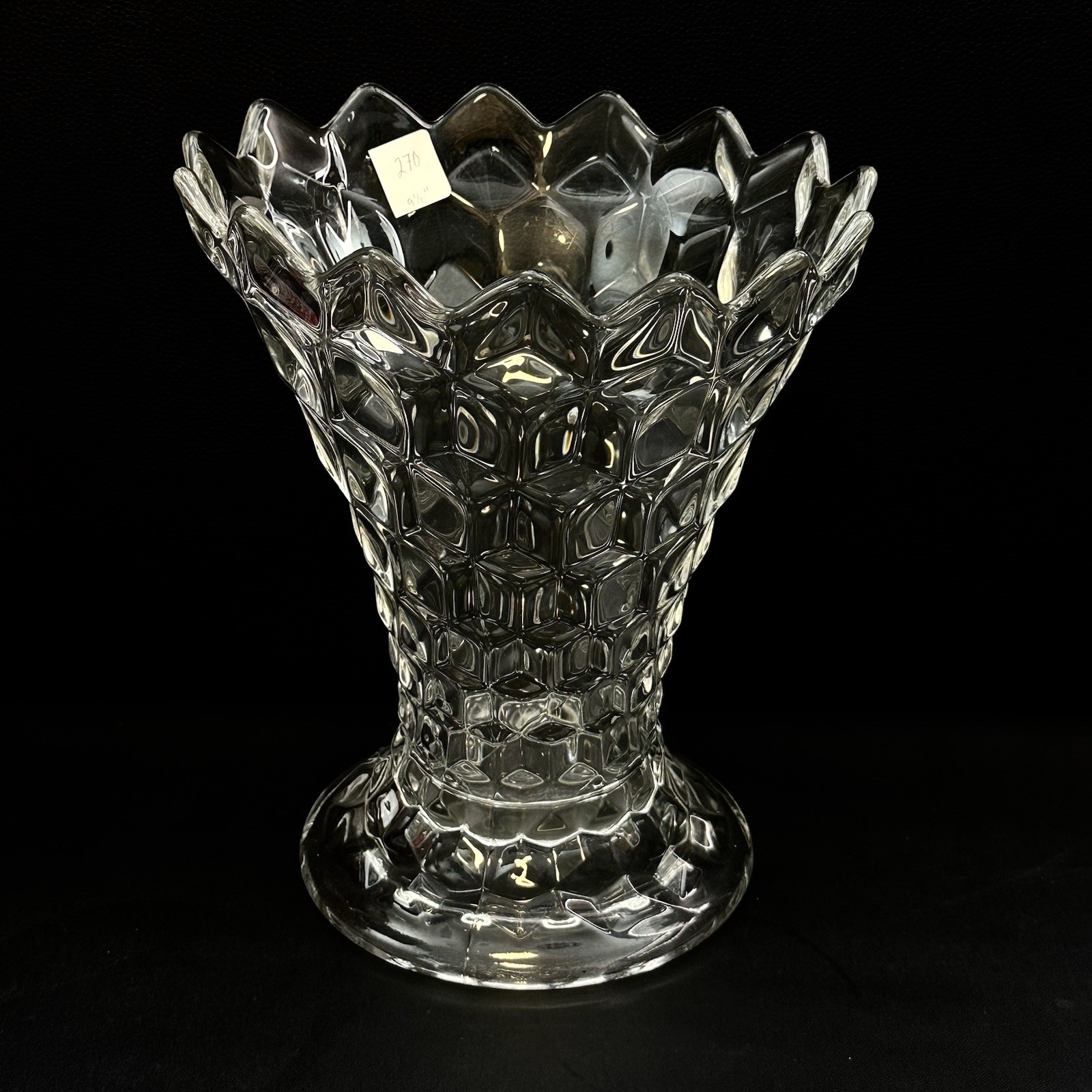 Fostoria American Clear 9.5 Fostoria American Clear 9.5