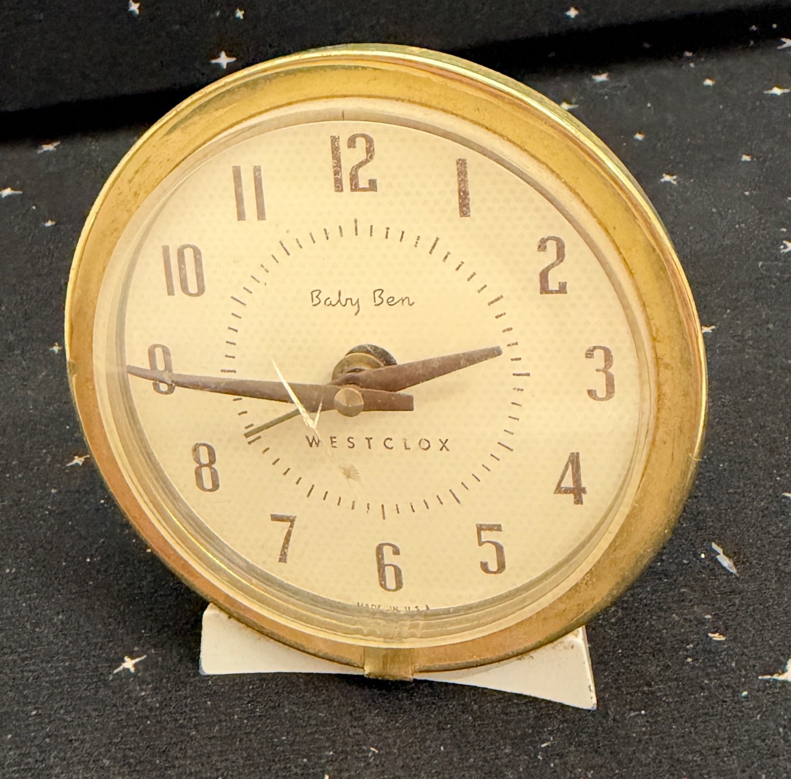 Vintage Westclox Baby Ben Wind-Up Alarm Clock 1956-1964 Works Vintage Westclox Baby Ben Wind-Up Alarm Clock 1956-1964 Works