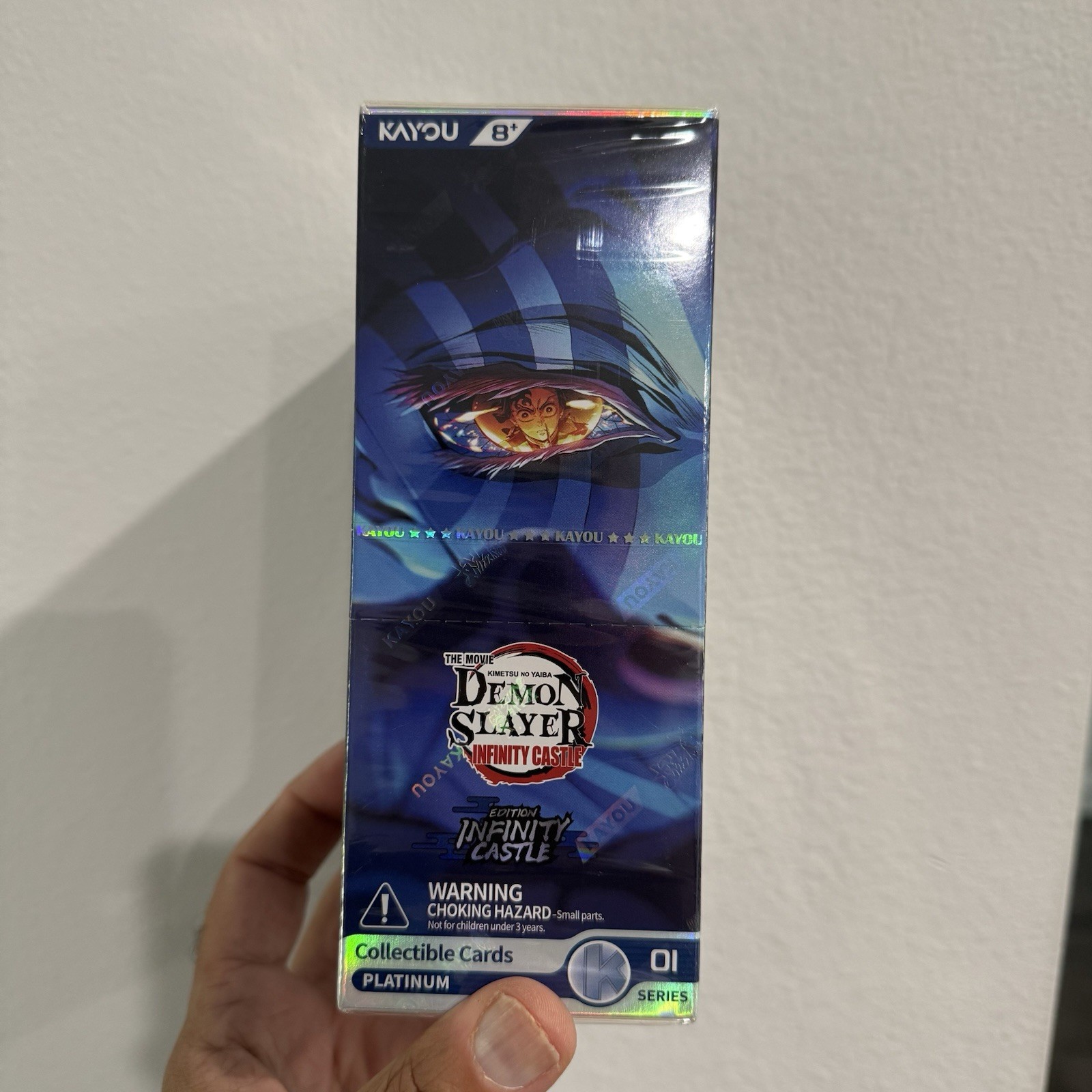 KAYOU Demon Slayer Infinity Castle Edition 001 English Sealed 12 Pack Display