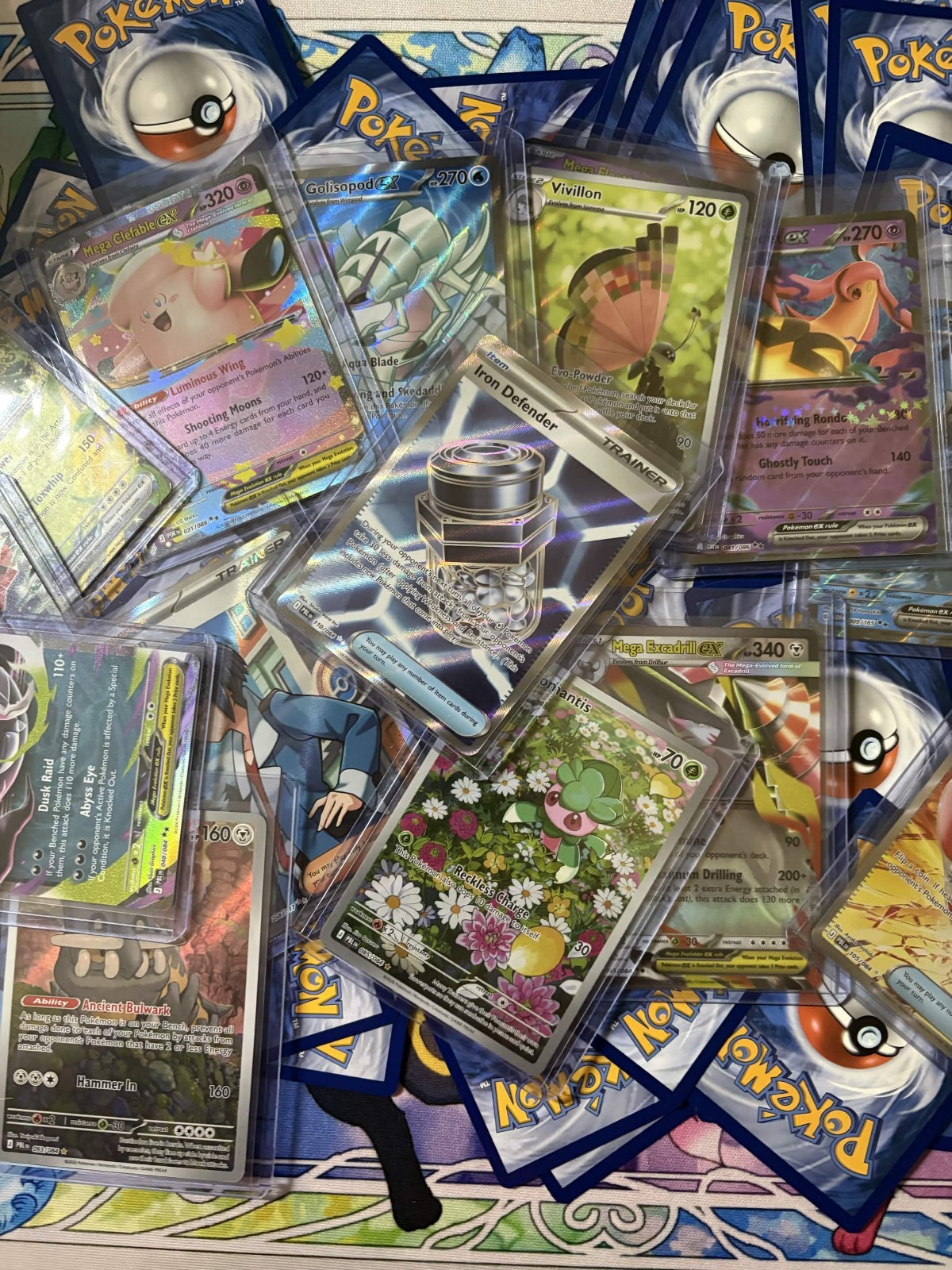 Pokemon 50 Cards + 5 Reverse Holo + 5 Holo + 2 EX, IR or Ultra Rare Pokemon 50 Cards + 5 Reverse Holo + 5 Holo + 2 EX, IR or Ultra Rare