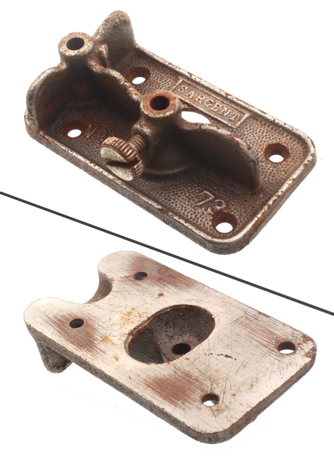 Orig. Plane Body for Sargent No. 73 Router Plane- 90% Orig. Nickel- mjdtoolparts