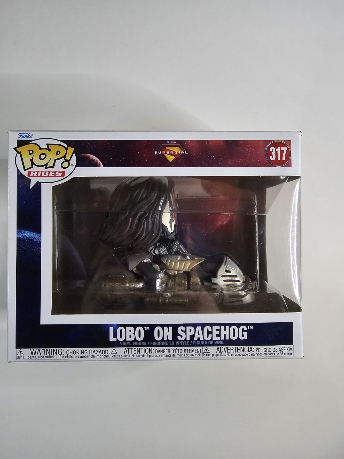 Funko POP Rides Supergirl Lobo on the Spacehog DC Comics Vinyl Figure Funko POP Rides Supergirl Lobo on the Spacehog DC Comics Vinyl Figure