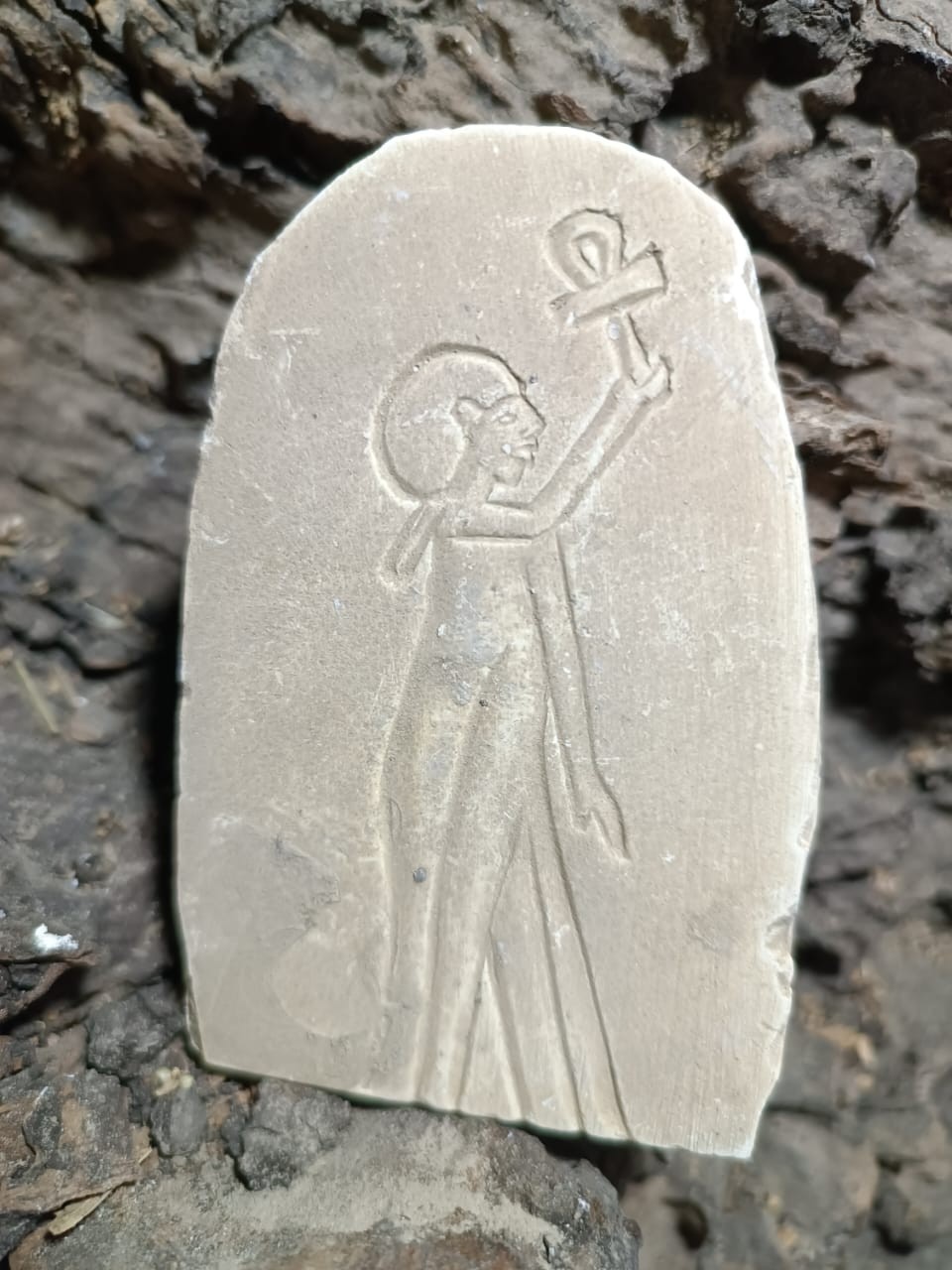 Ancient Egyptian Antiquities Rare Pharaonic Tablet Carved From Stone Egyptian BC