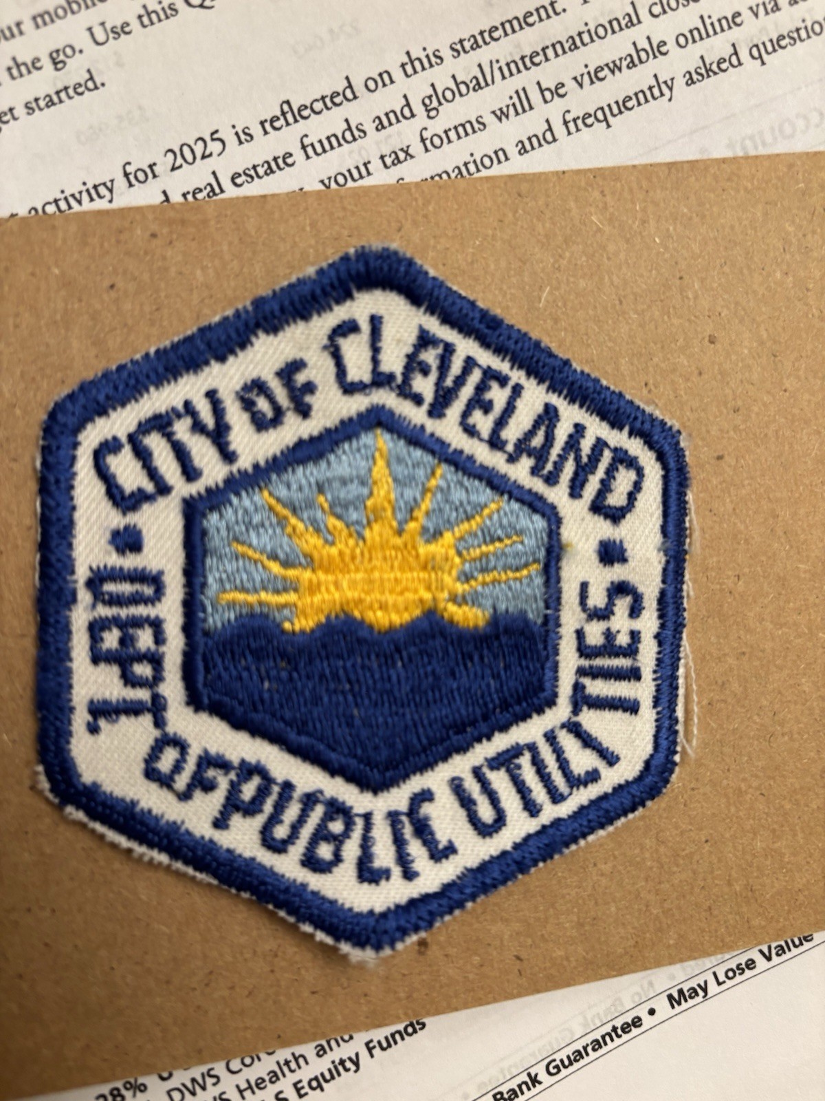 Vintage 1970s City of Cleveland  2.5\