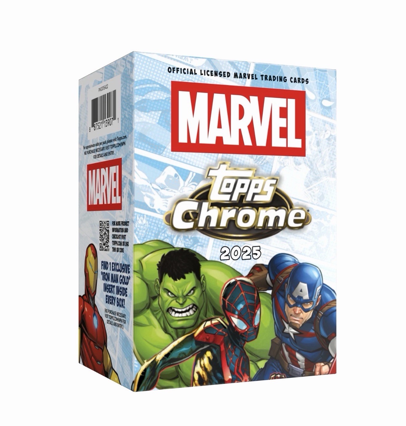 2025 TOPPS CHROME MARVEL COMICS Blaster Box Brand New Sealed 2025 TOPPS CHROME MARVEL COMICS Blaster Box Brand New Sealed